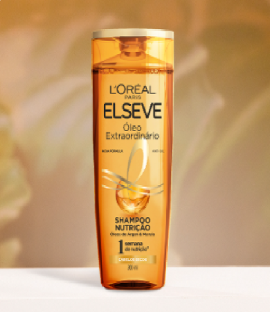 Shampoo L'Oréal Paris Elseve Óleo Extraodinário, 200ml